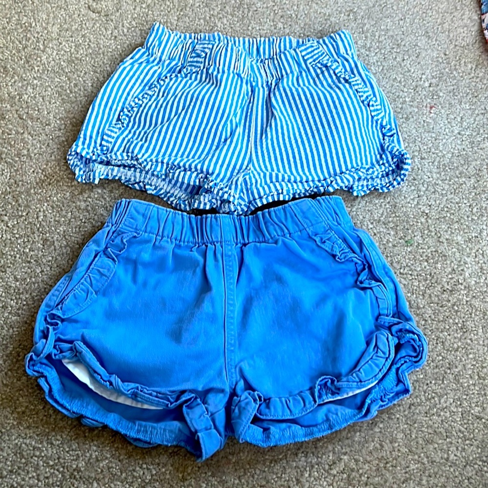 3 pair Crew cuts size 6 shorts